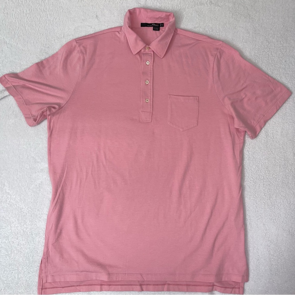 Ralph Lauren Pink Polo Shirt Classic Knit